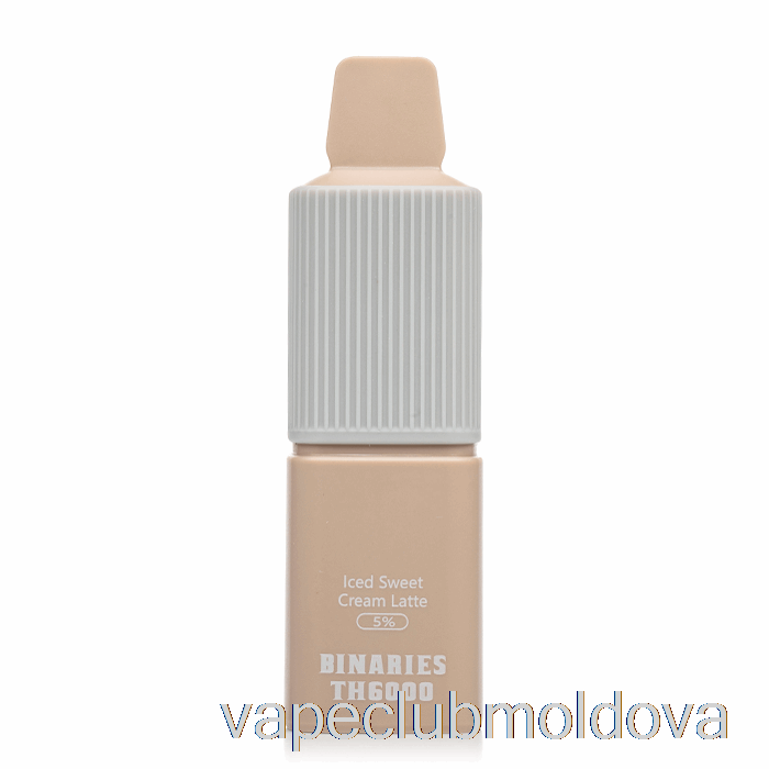 Kit De Vape Pod Horizon Binaries Th6000 De Unică Folosință Latte Cu Smântână Dulce înghețată